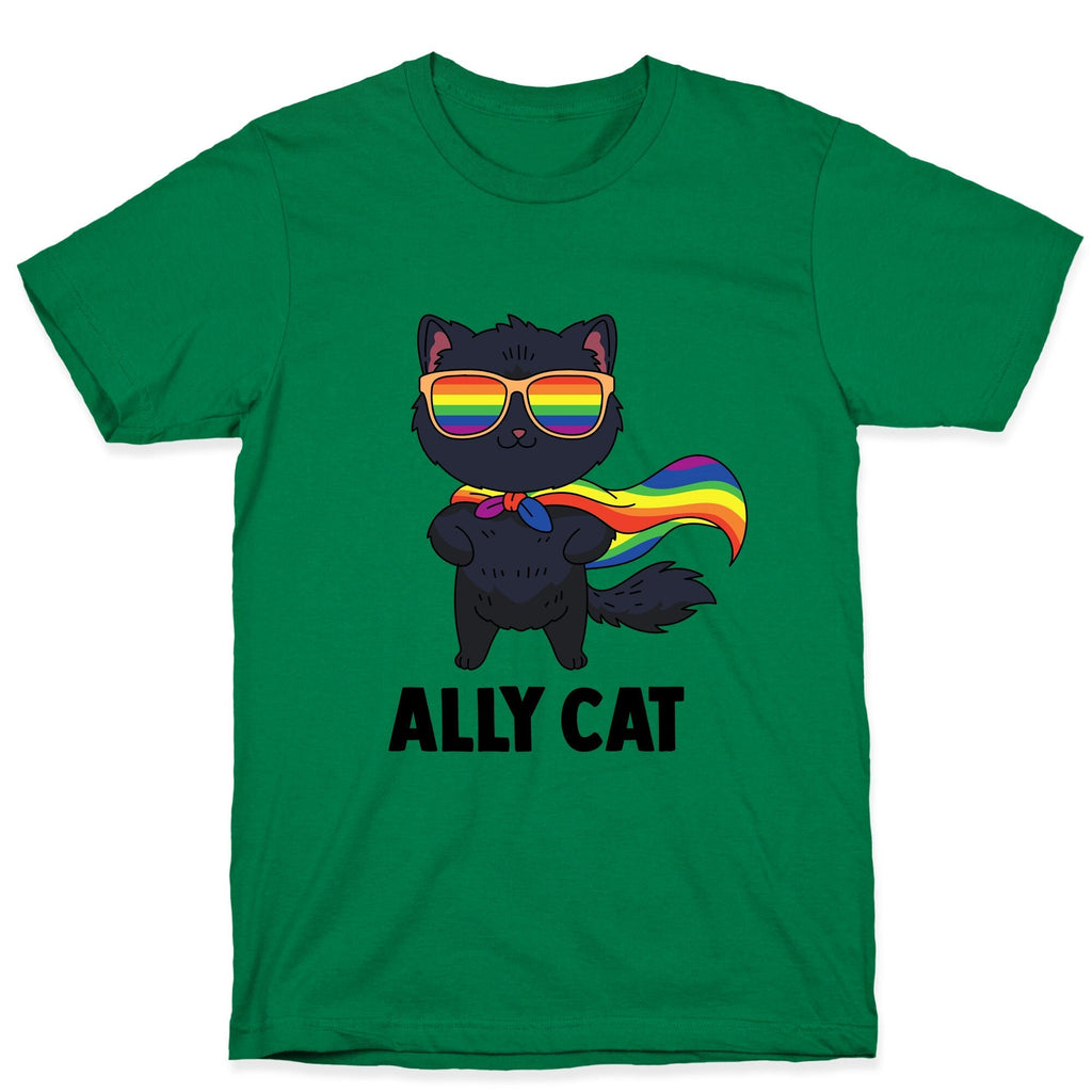 Ally Cat T-Shirt Hoodie, Sweatshirt | CoreVibeTees.com (Image 2)
