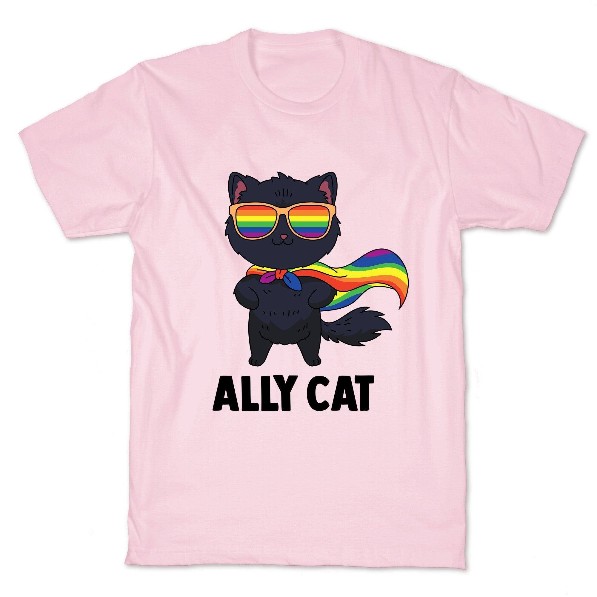 Ally Cat T-Shirt Hoodie, Sweatshirt | CoreVibeTees.com (Image 5)