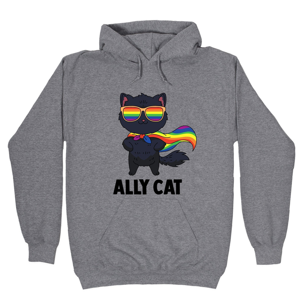 Ally Cat Hoodie T-Shirts, Sweatshirt | CoreVibeTees.com (Image 1)
