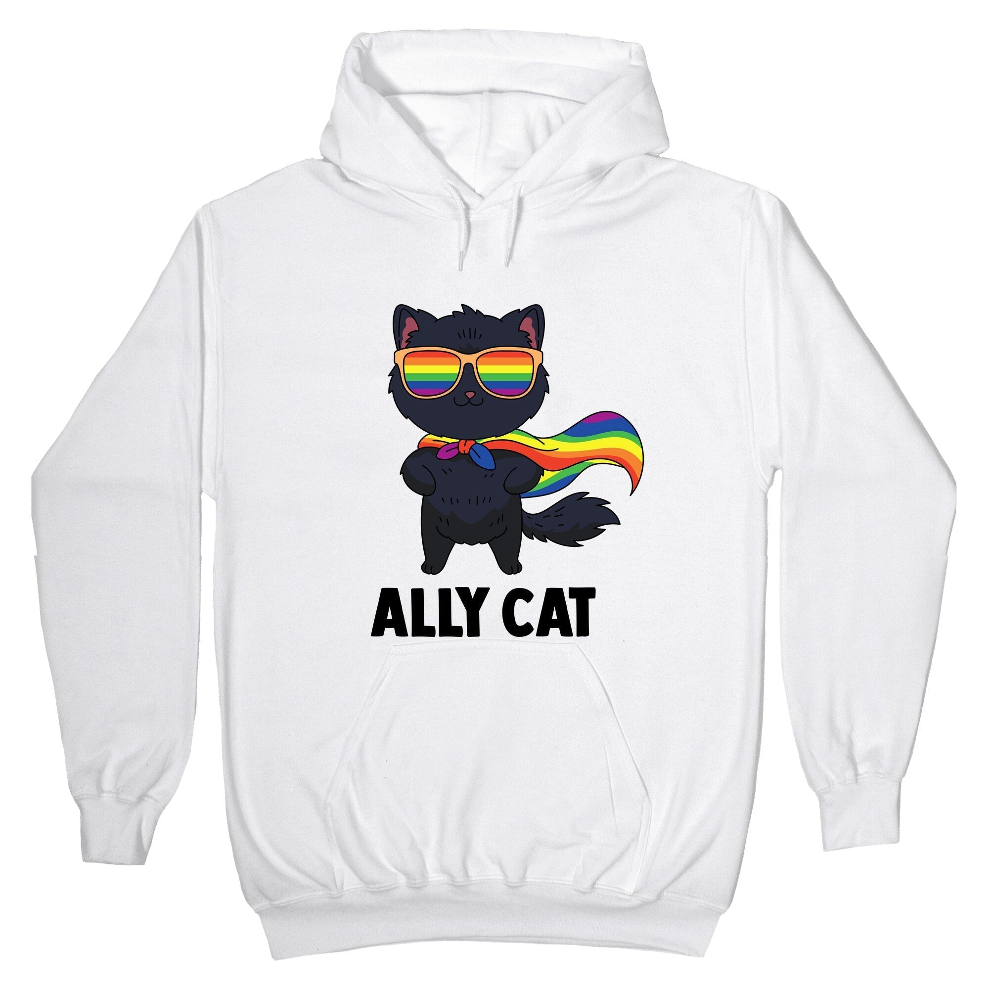 Ally Cat Hoodie T-Shirts, Sweatshirt | CoreVibeTees.com (Image 5)