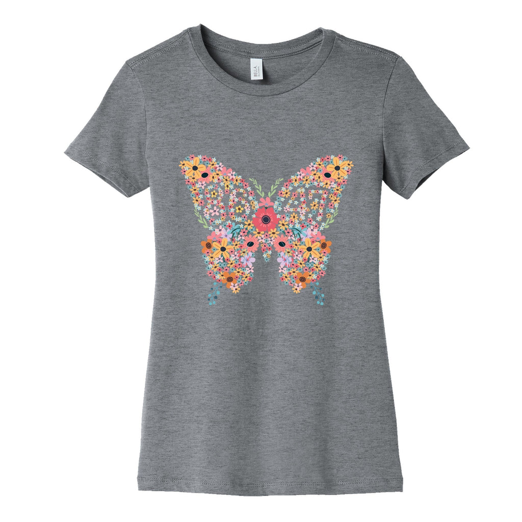 8647 Anti Trump Butterfly Womens Cotton Tee Hoodie, Sweatshirt | CoreVibeTees.com (Image 1)