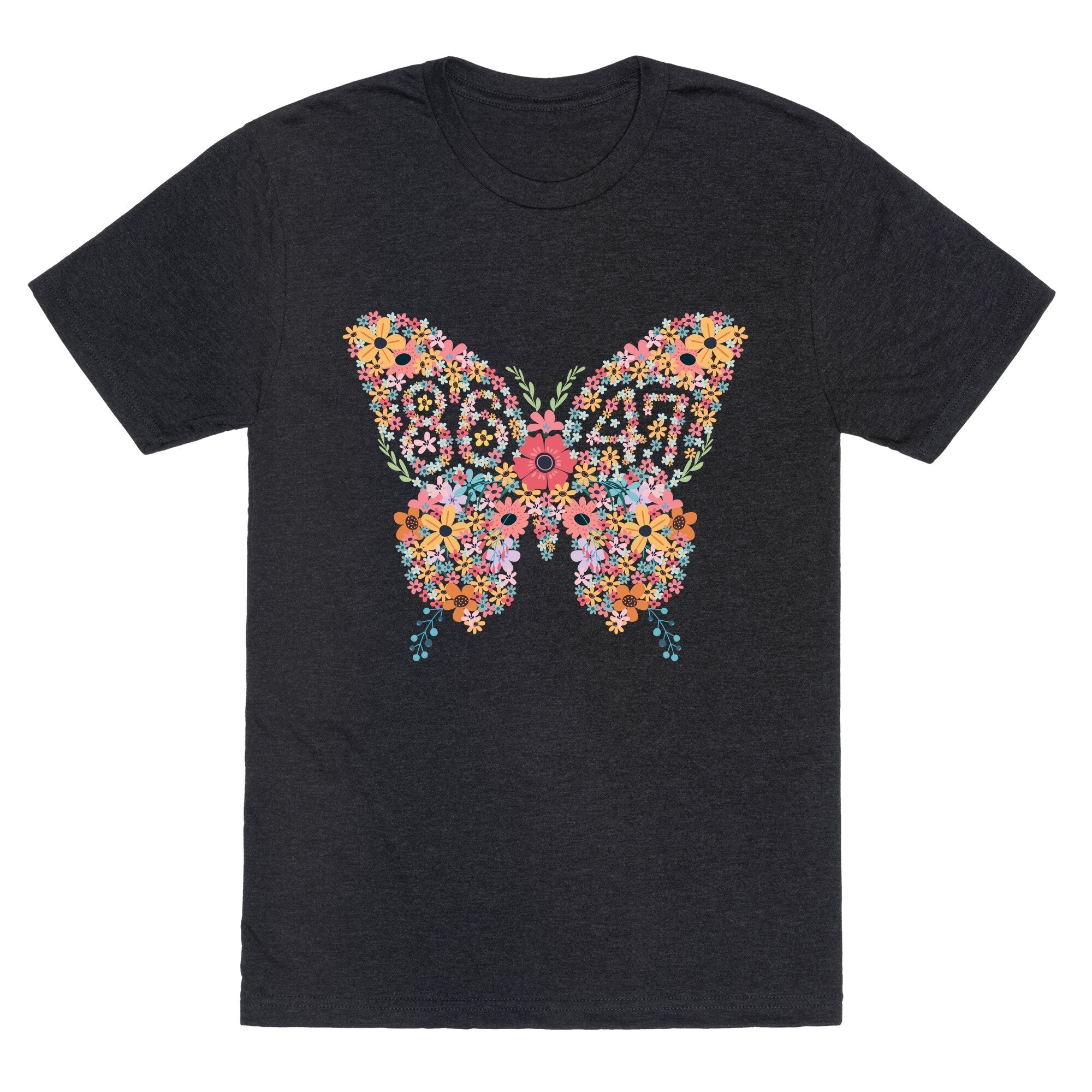 8647 Anti Trump Butterfly Unisex Triblend Tee Hoodie, Sweatshirt | CoreVibeTees.com (Image 1)