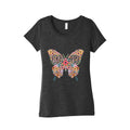 8647 Anti Trump Butterfly Womens Triblend Tee Hoodie, Sweatshirt | CoreVibeTees.com (Image 1)