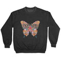 8647 Anti Trump Butterfly Crewneck Sweatshirt T-Shirts, Hoodie | CoreVibeTees.com (Image 1)
