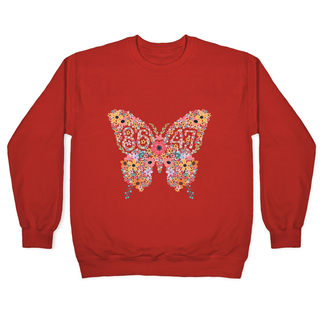8647 Anti Trump Butterfly Crewneck Sweatshirt T-Shirts, Hoodie | CoreVibeTees.com (Image 5)