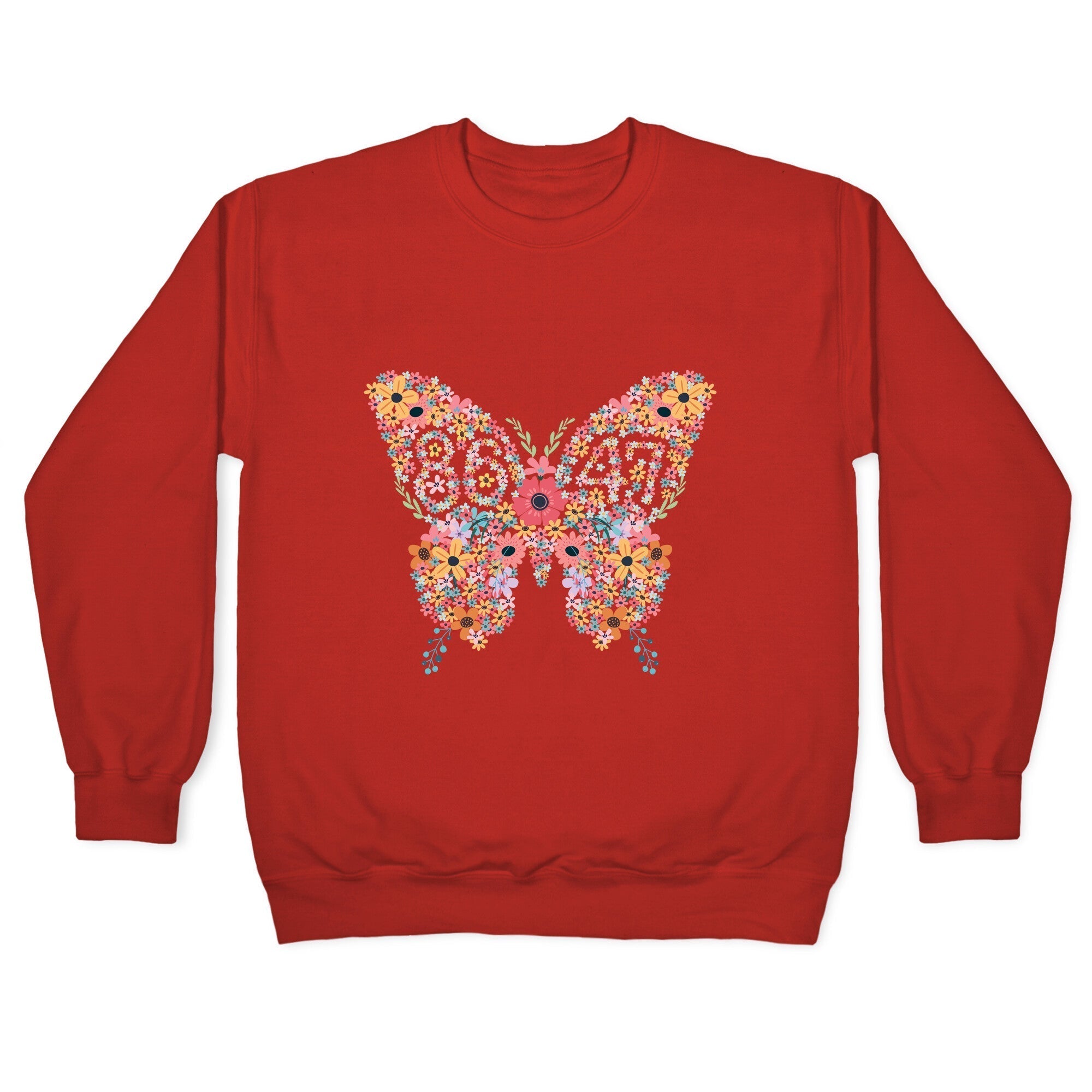 8647 Anti Trump Butterfly Crewneck Sweatshirt T-Shirts, Hoodie | CoreVibeTees.com (Image 5)