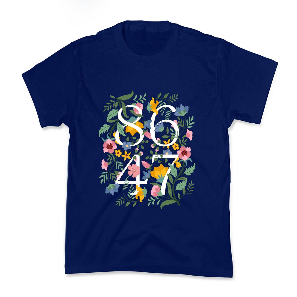 8647 Anti Trump Floral Kids Tee Hoodie, Sweatshirt | CoreVibeTees.com (Image 2)