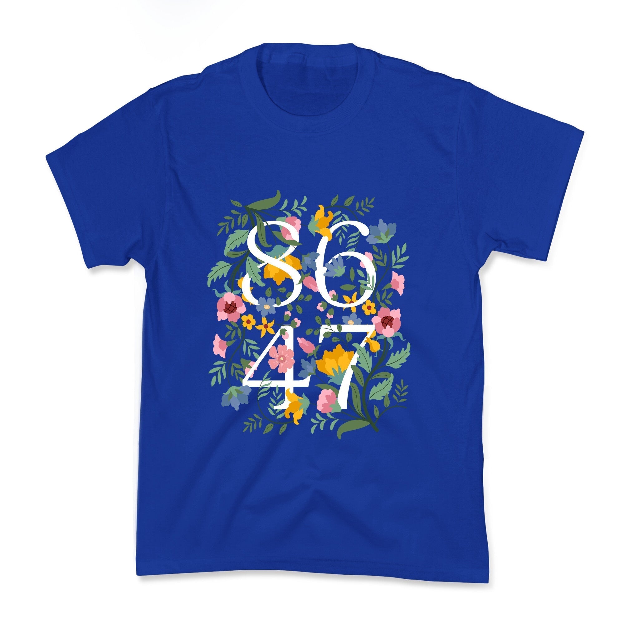 8647 Anti Trump Floral Kids Tee Hoodie, Sweatshirt | CoreVibeTees.com (Image 4)