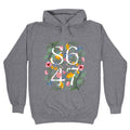 8647 Anti Trump Floral Hoodie T-Shirts, Sweatshirt | CoreVibeTees.com (Image 1)