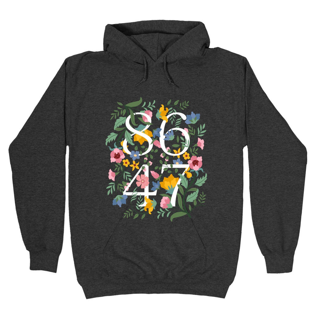 8647 Anti Trump Floral Hoodie T-Shirts, Sweatshirt | CoreVibeTees.com (Image 3)