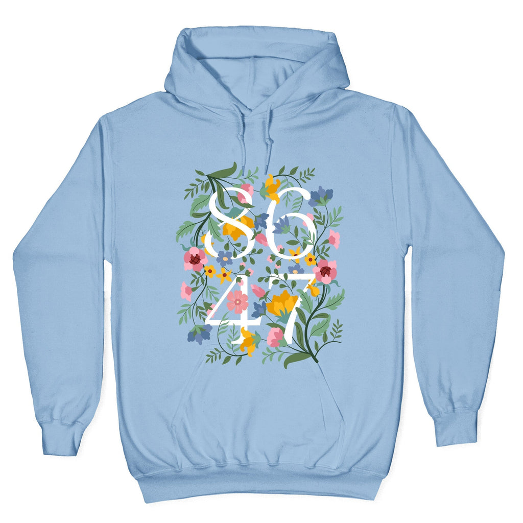8647 Anti Trump Floral Hoodie T-Shirts, Sweatshirt | CoreVibeTees.com (Image 4)