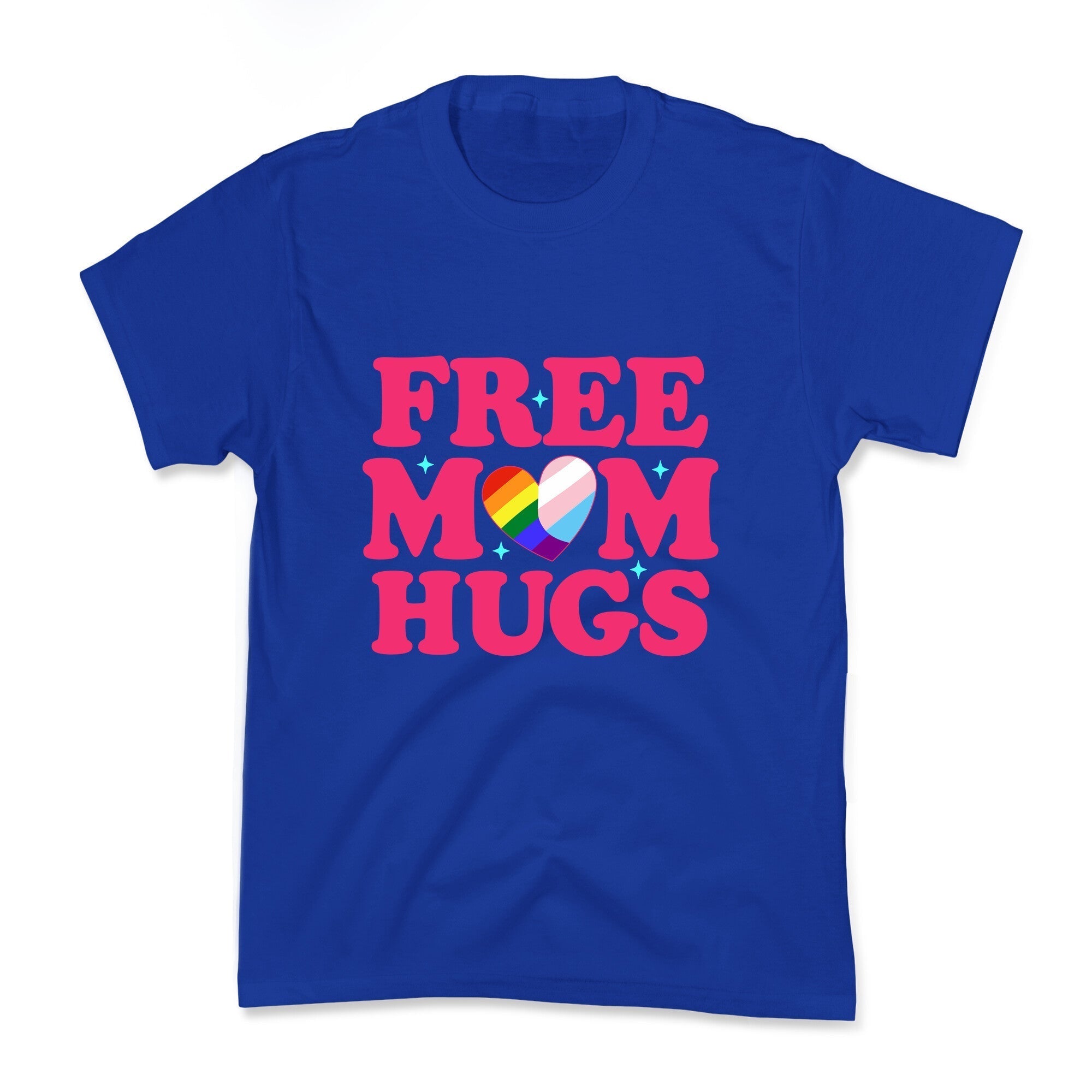 Free Mom Hugs Pride Kids Tee Hoodie, Sweatshirt | CoreVibeTees.com (Image 4)