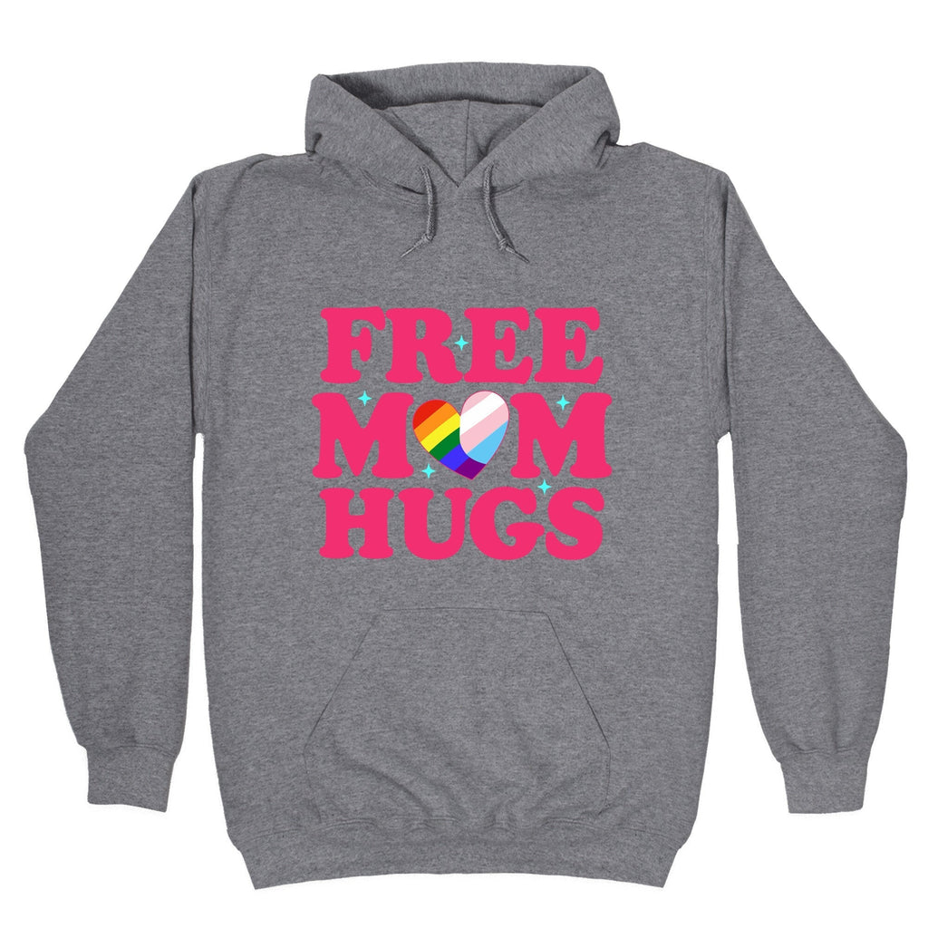 Free Mom Hugs Pride Hoodie T-Shirts, Sweatshirt | CoreVibeTees.com (Image 1)