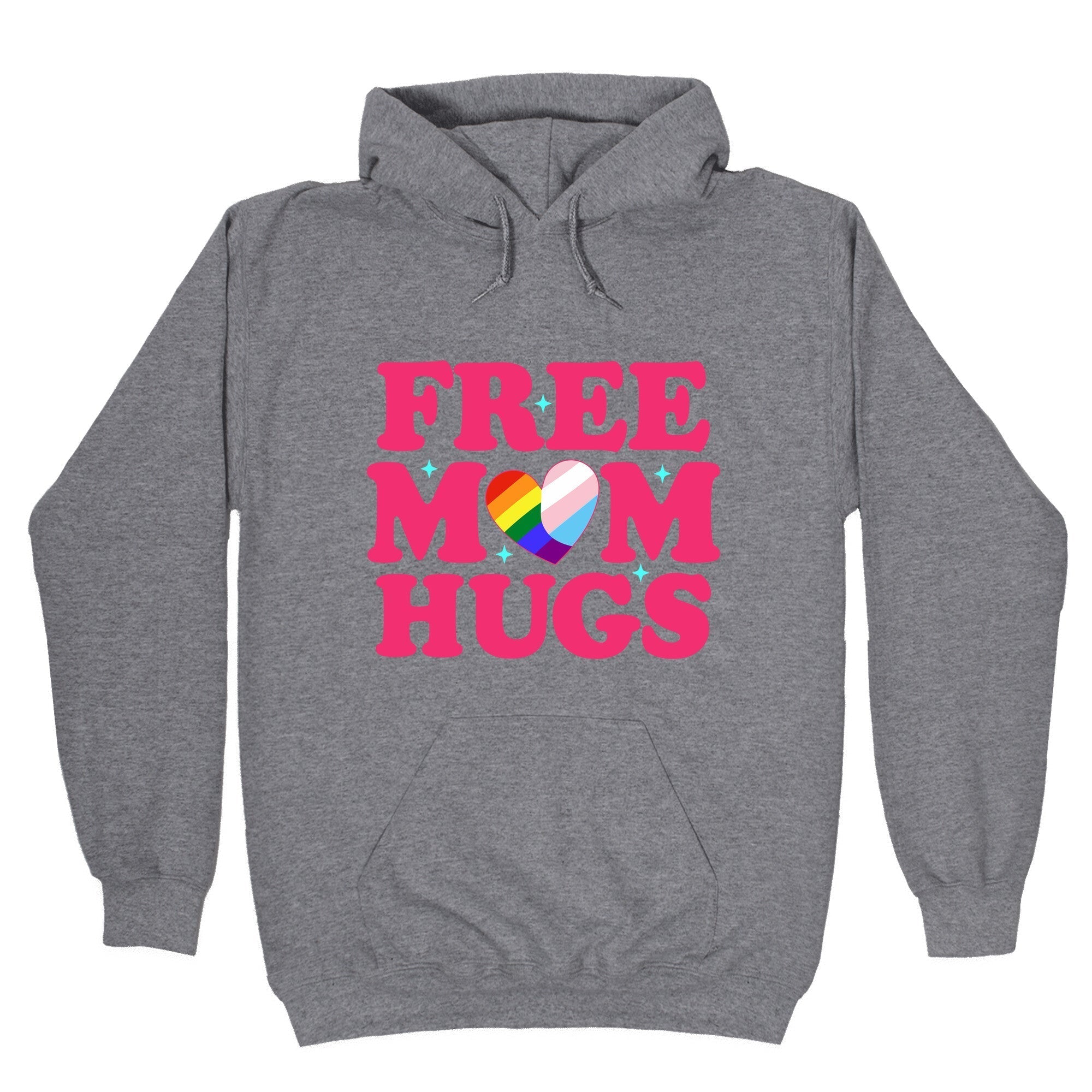 Free Mom Hugs Pride Hoodie T-Shirts, Sweatshirt | CoreVibeTees.com (Image 1)