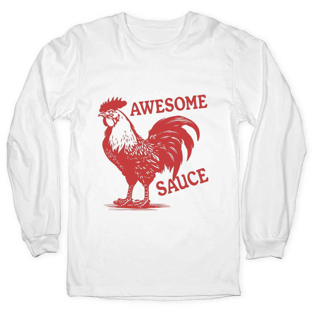 Awesome Sauce Longsleeve Tee Hoodie, Sweatshirt | CoreVibeTees.com (Image 4)