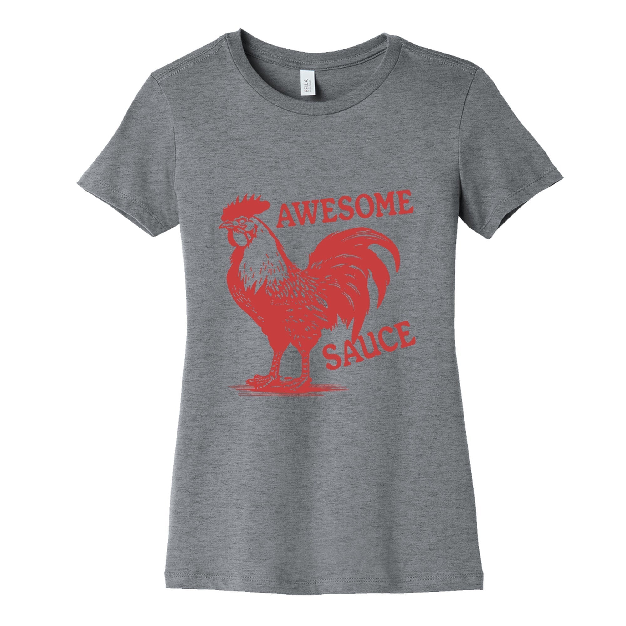 Awesome Sauce Womens Cotton Tee Hoodie, Sweatshirt | CoreVibeTees.com (Image 1)
