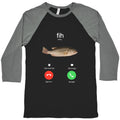 Fih Calling Me Baseball Tee Hoodie, Sweatshirt | CoreVibeTees.com (Image 1)