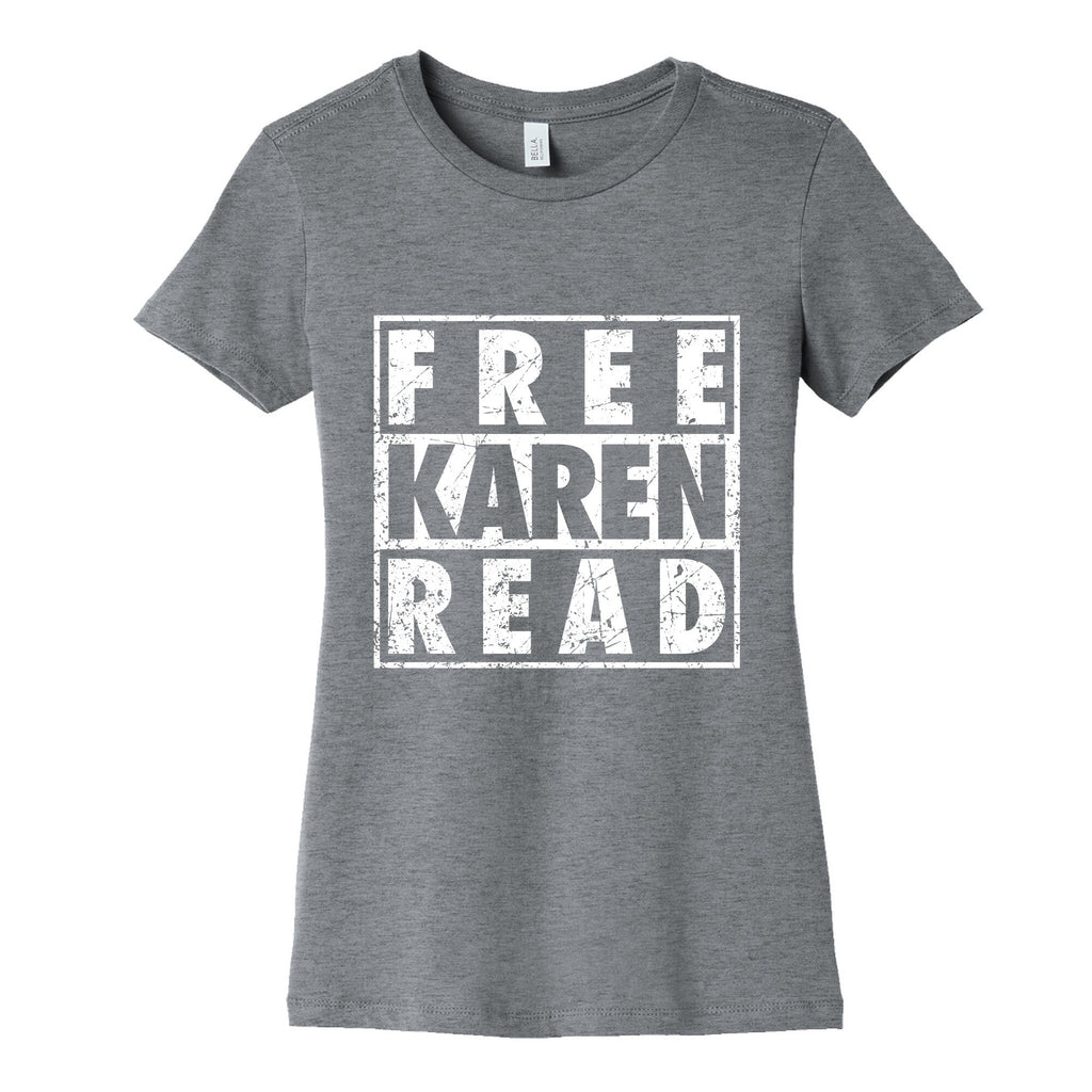 Free Karen Read Womens Cotton Tee Hoodie, Sweatshirt | CoreVibeTees.com (Image 1)