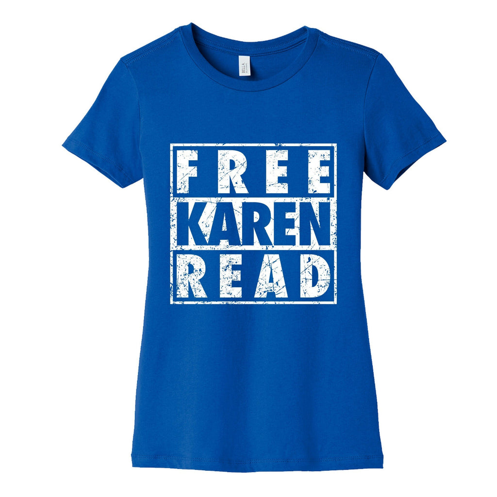 Free Karen Read Womens Cotton Tee Hoodie, Sweatshirt | CoreVibeTees.com (Image 2)
