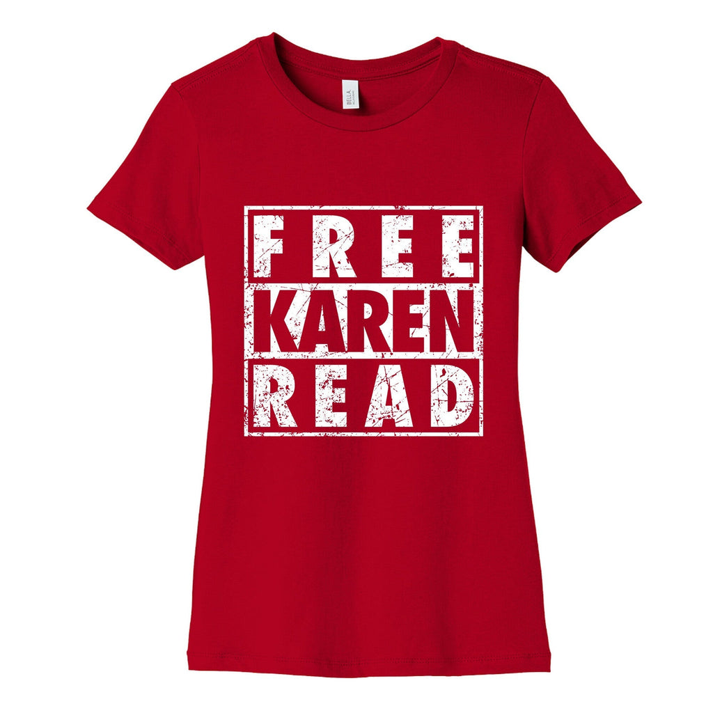 Free Karen Read Womens Cotton Tee Hoodie, Sweatshirt | CoreVibeTees.com (Image 4)