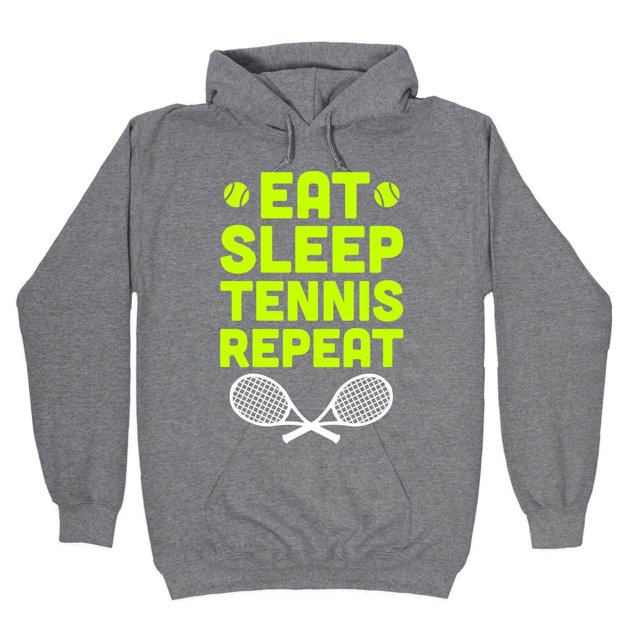Eat Sleep Tennis Repeat Hoodie T-Shirts, Sweatshirt | CoreVibeTees.com (Image 1)