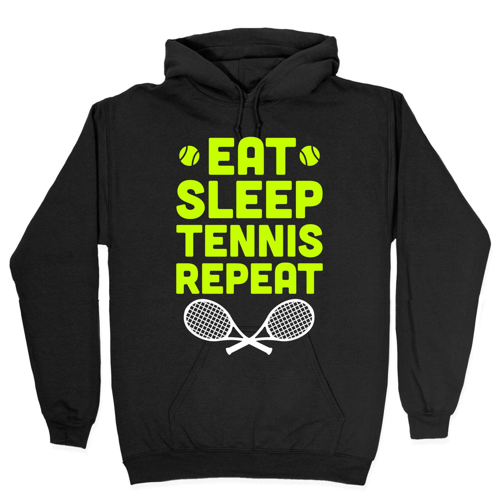 Eat Sleep Tennis Repeat Hoodie T-Shirts, Sweatshirt | CoreVibeTees.com (Image 2)
