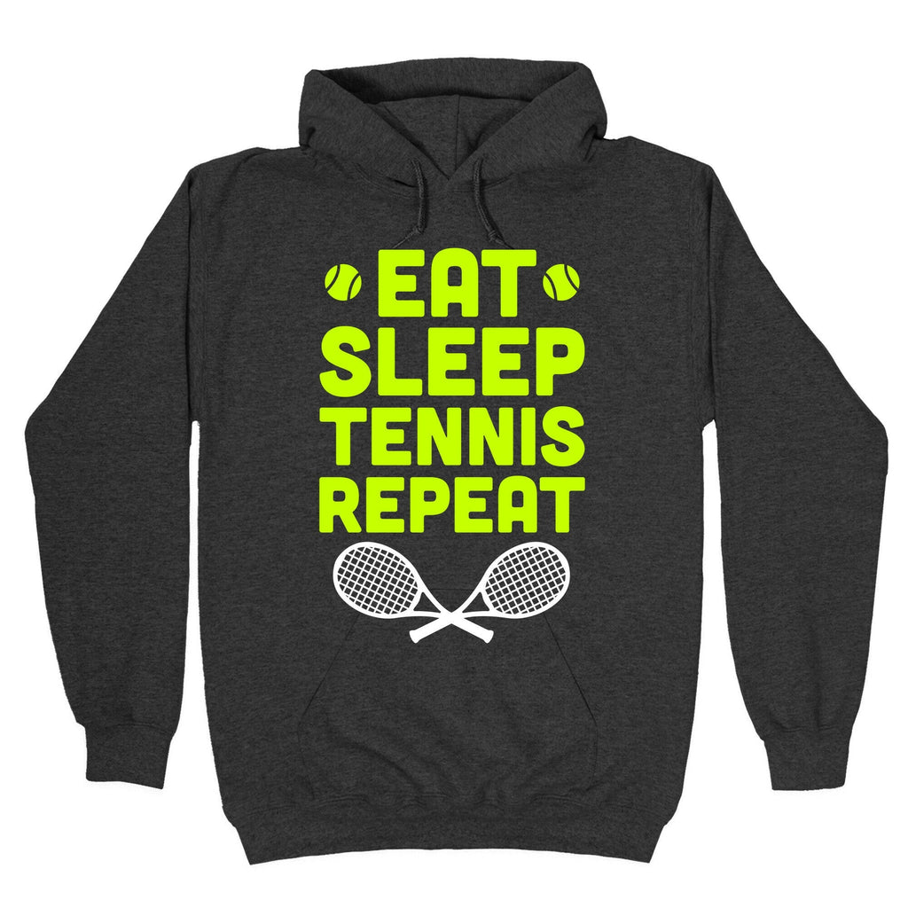 Eat Sleep Tennis Repeat Hoodie T-Shirts, Sweatshirt | CoreVibeTees.com (Image 3)