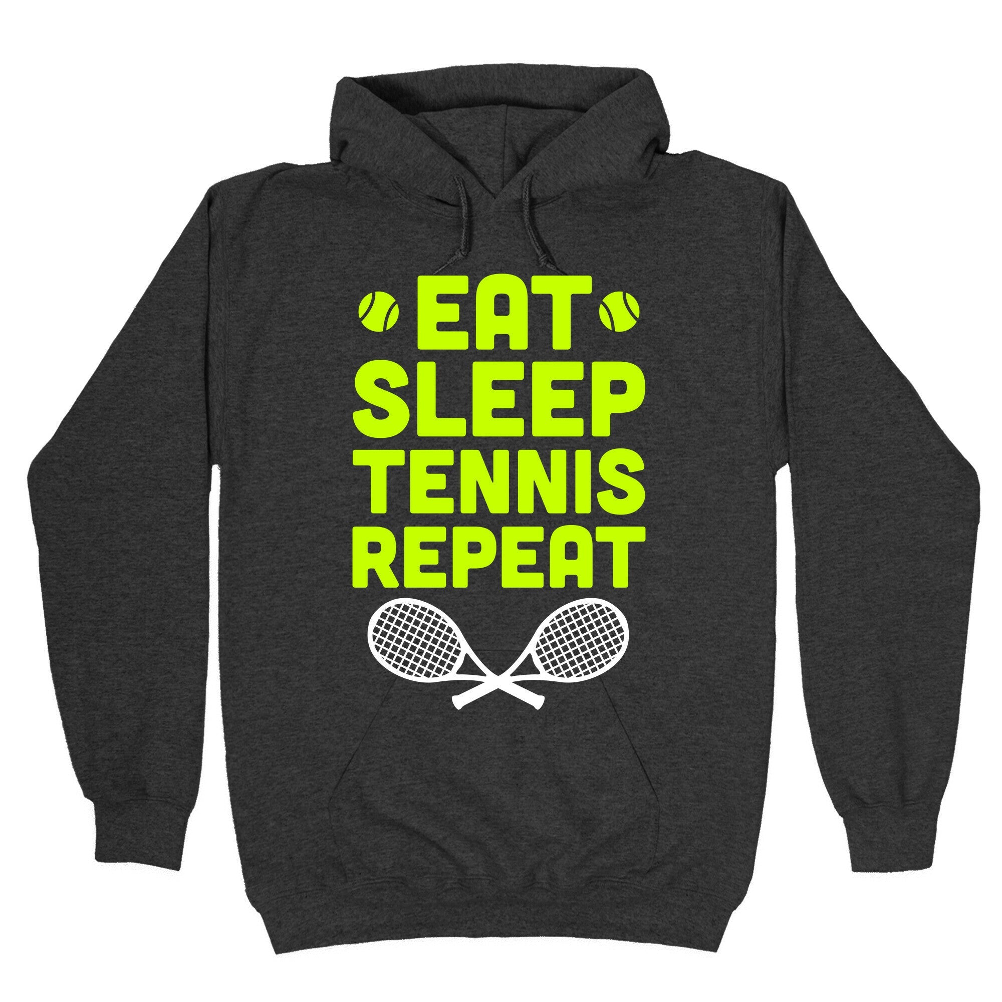 Eat Sleep Tennis Repeat Hoodie T-Shirts, Sweatshirt | CoreVibeTees.com (Image 3)