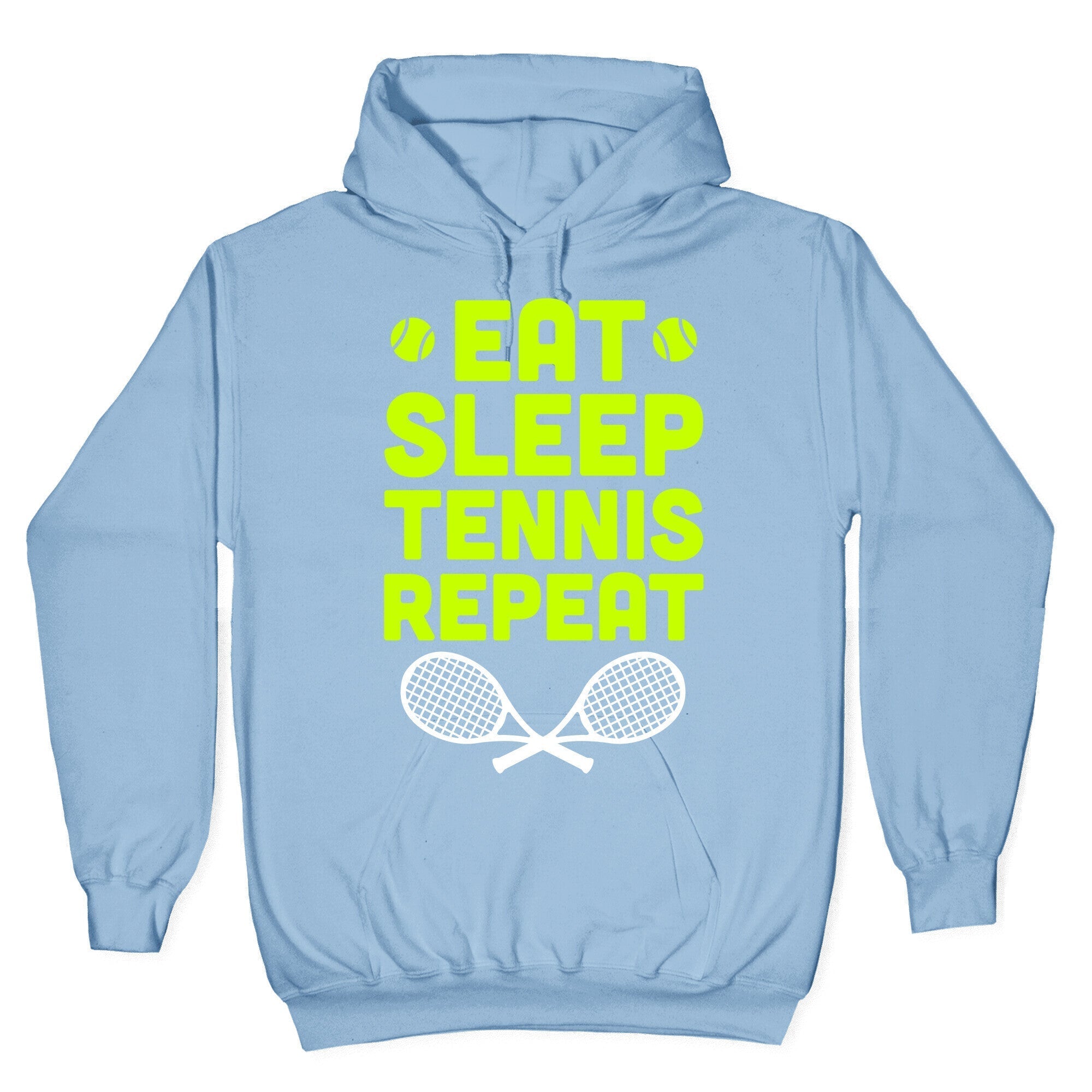 Eat Sleep Tennis Repeat Hoodie T-Shirts, Sweatshirt | CoreVibeTees.com (Image 4)