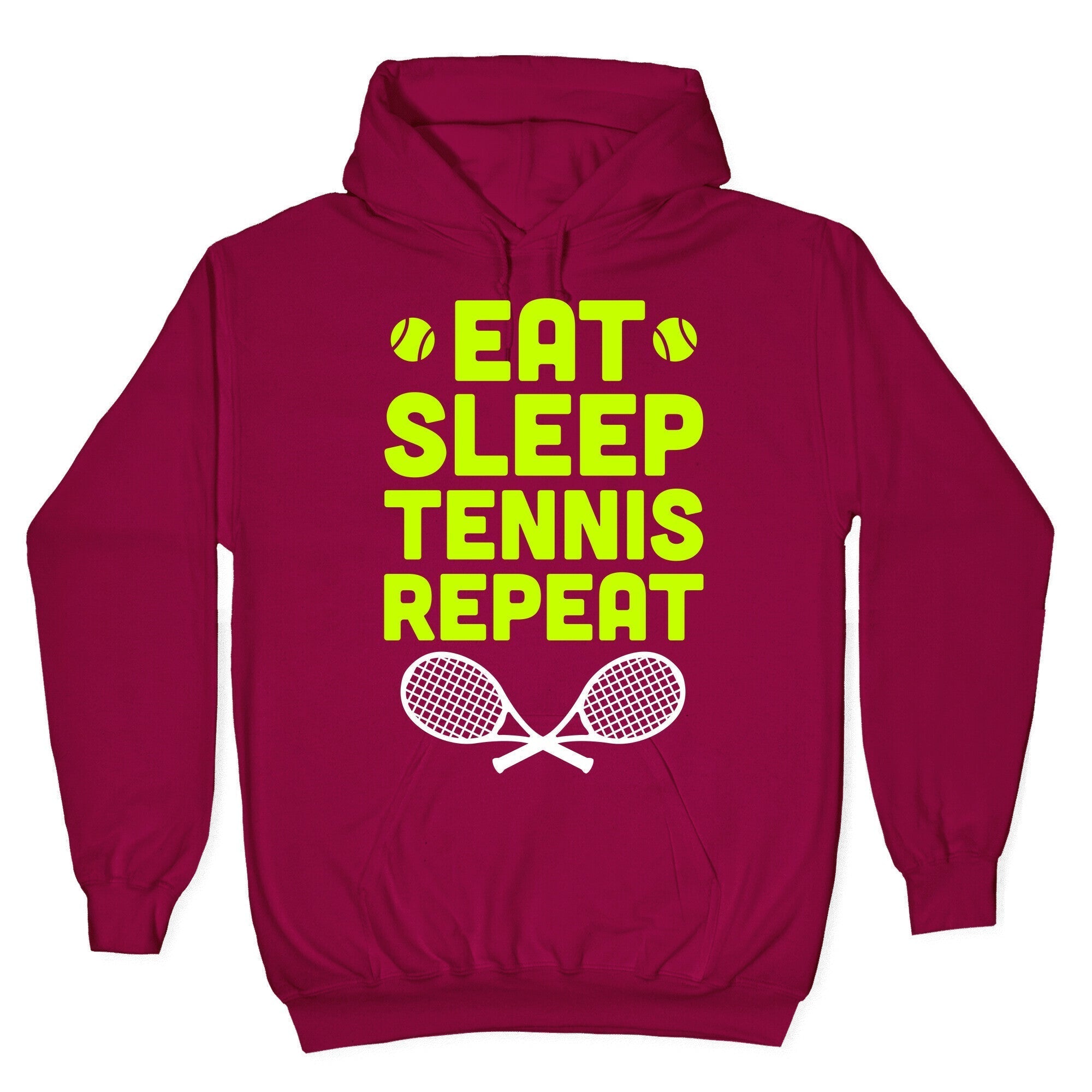 Eat Sleep Tennis Repeat Hoodie T-Shirts, Sweatshirt | CoreVibeTees.com (Image 5)