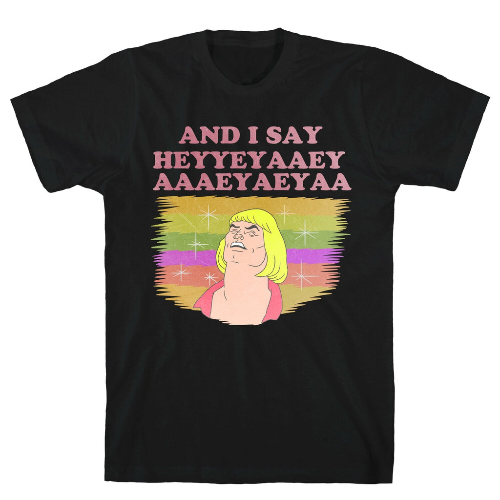 AND I SAY HEYYEYAAEYAAAEYAEYA (VINTAGE) T-Shirt Hoodie, Sweatshirt | CoreVibeTees.com (Image 1)