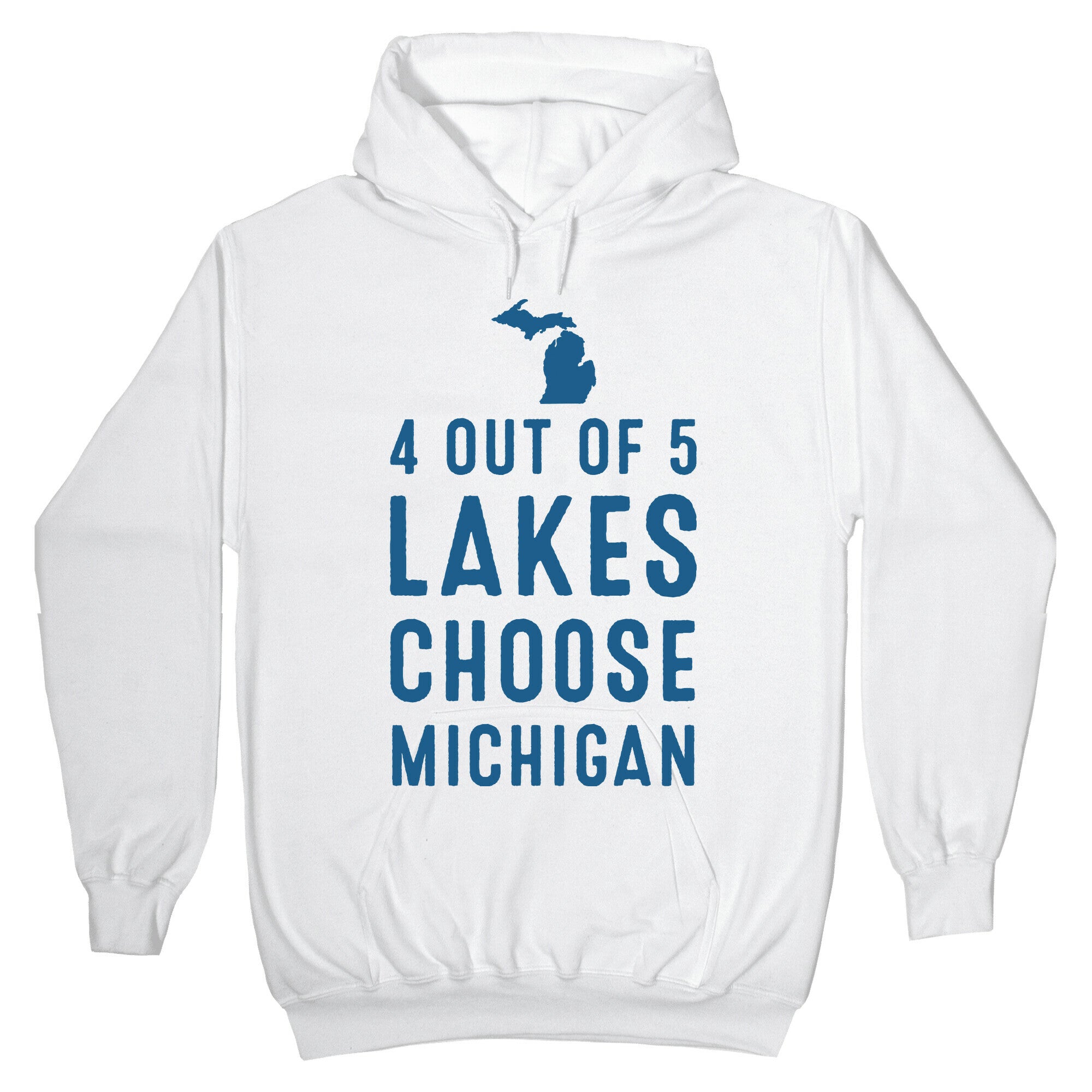 4 Out of 5 Lakes Choose Michigan Hoodie T-Shirts, Sweatshirt | CoreVibeTees.com