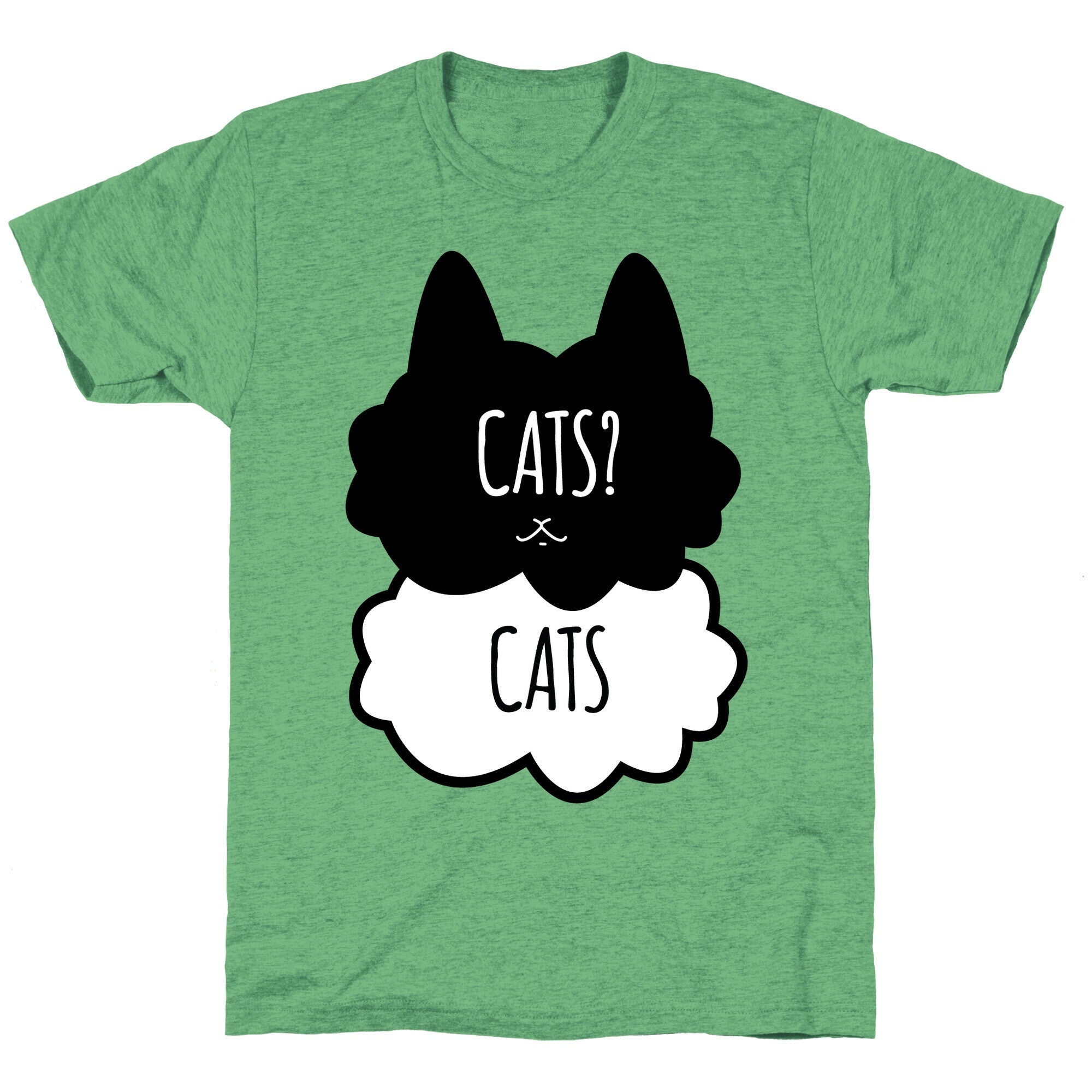 Cats? Cats Unisex Triblend Tee Hoodie, Sweatshirt | CoreVibeTees.com (Image 2)