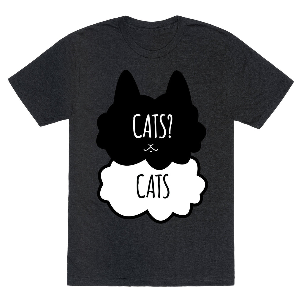 Cats? Cats Unisex Triblend Tee Hoodie, Sweatshirt | CoreVibeTees.com (Image 1)