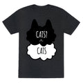 Cats? Cats Unisex Triblend Tee Hoodie, Sweatshirt | CoreVibeTees.com (Image 1)