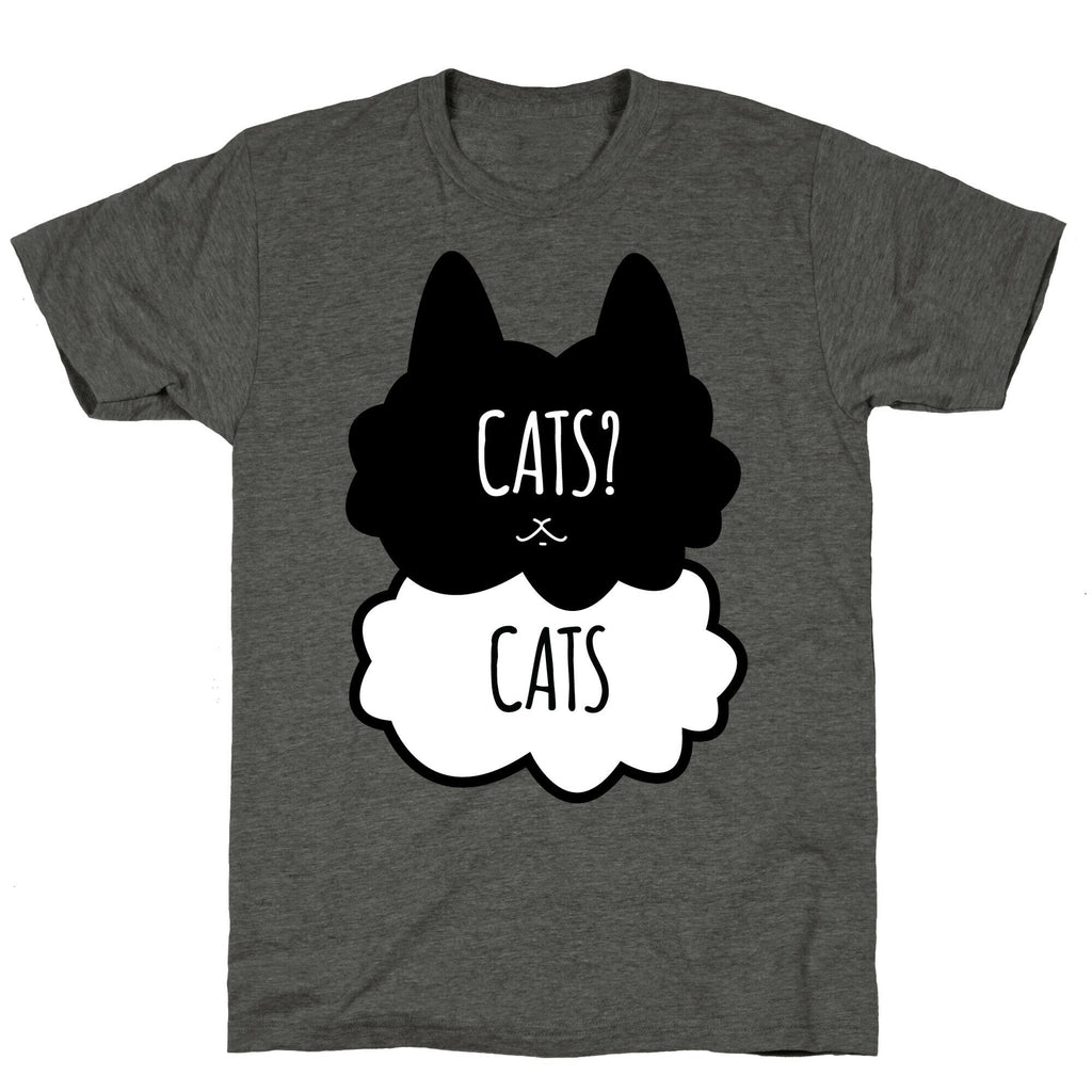 Cats? Cats Unisex Triblend Tee Hoodie, Sweatshirt | CoreVibeTees.com (Image 3)