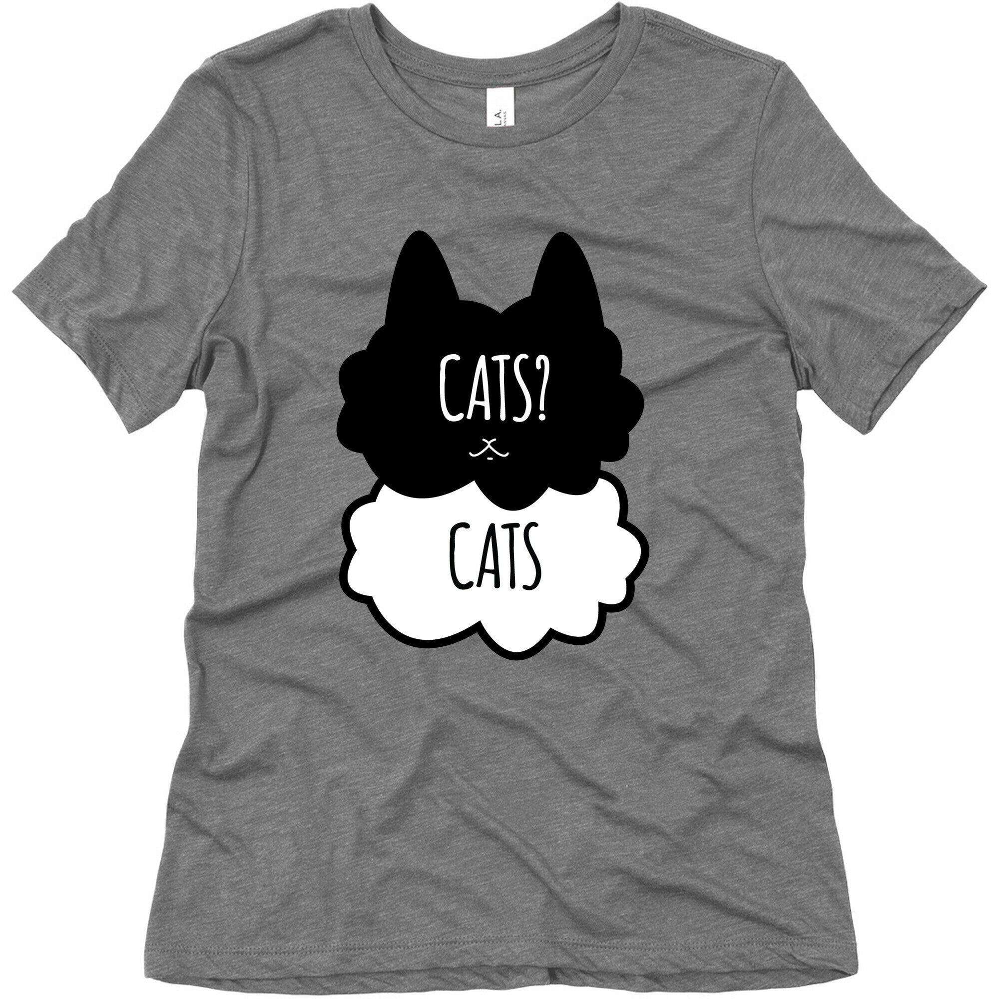 Cats? Cats Women's Triblend Tee Hoodie, Sweatshirt | CoreVibeTees.com (Image 4)
