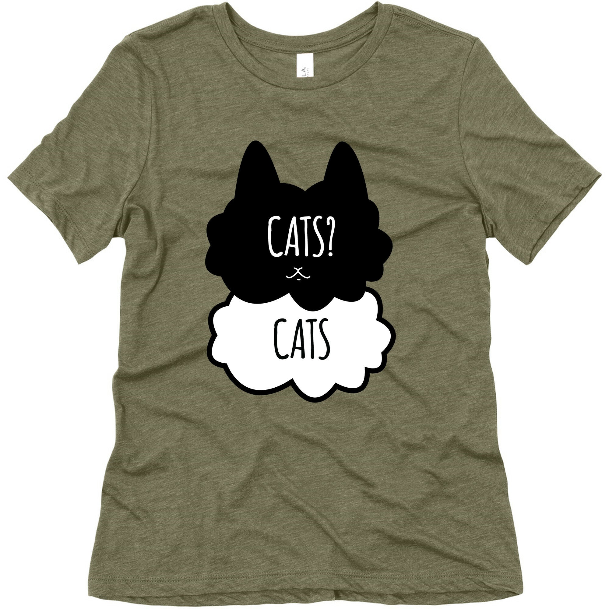 Cats? Cats Women's Triblend Tee Hoodie, Sweatshirt | CoreVibeTees.com (Image 5)