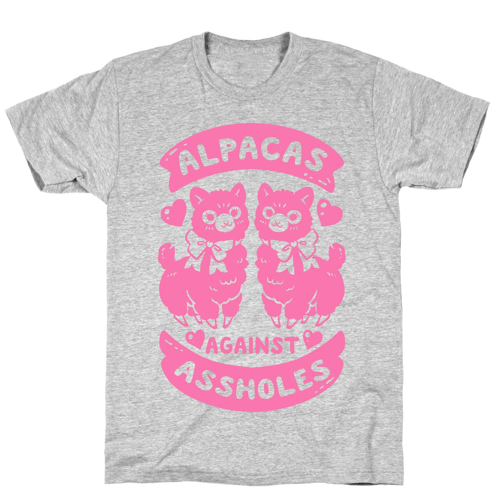 Alpacas Against Assholes T-Shirt Hoodie, Sweatshirt | CoreVibeTees.com (Image 5)