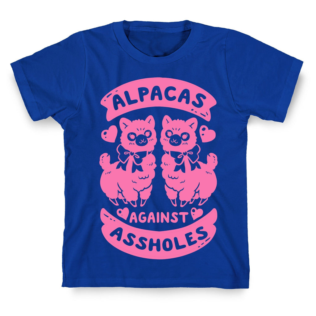 Alpacas Against Assholes T-Shirt Hoodie, Sweatshirt | CoreVibeTees.com (Image 4)