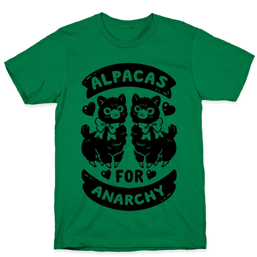 Alpacas For Anarchy T-Shirt Hoodie, Sweatshirt | CoreVibeTees.com (Image 3)