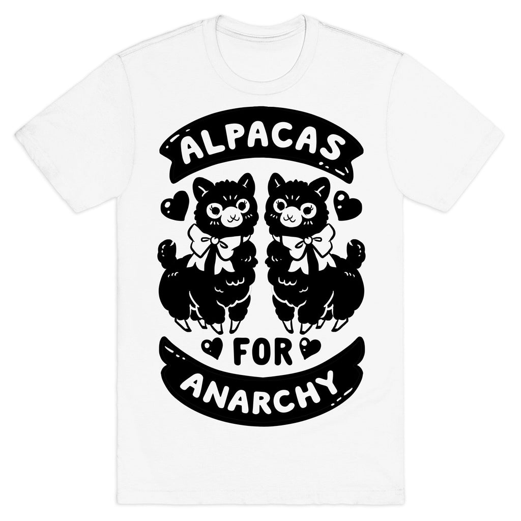 Alpacas For Anarchy T-Shirt Hoodie, Sweatshirt | CoreVibeTees.com (Image 2)
