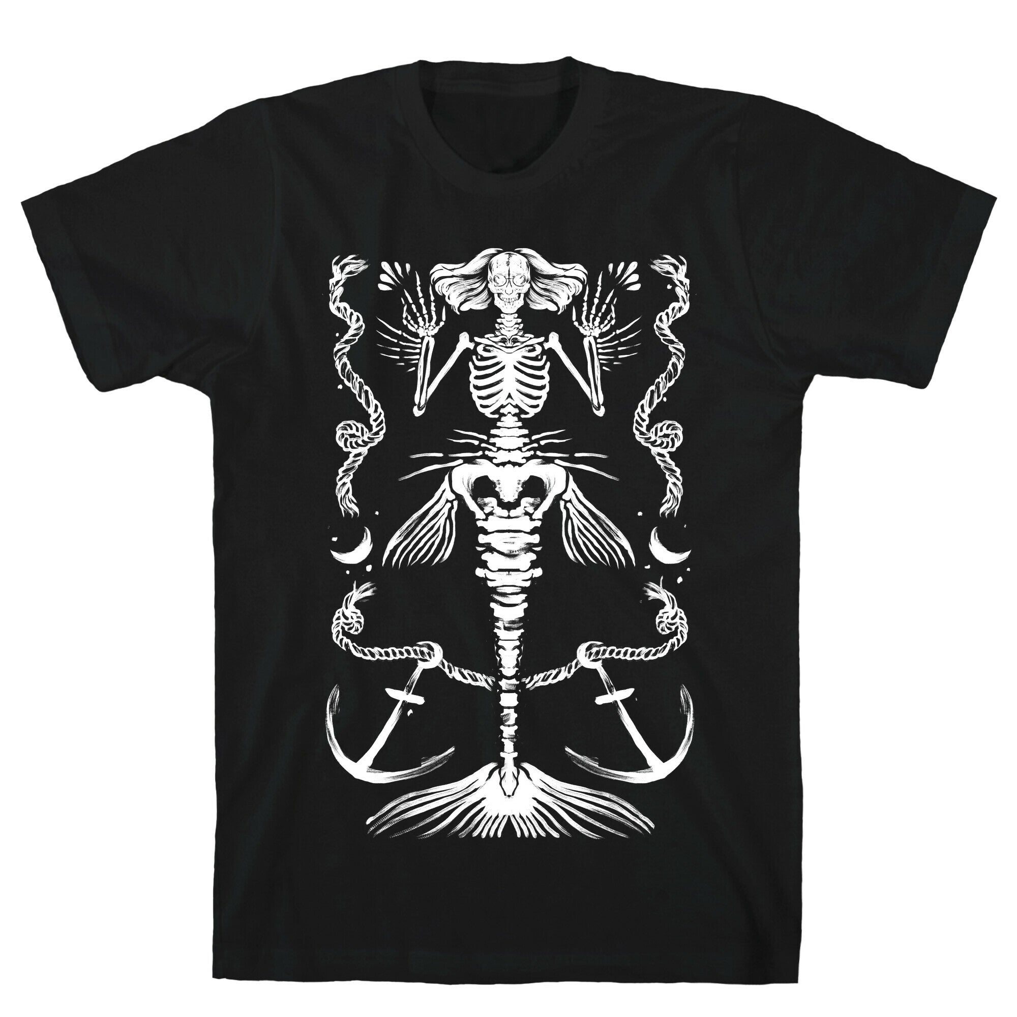 Dead Mermaid T-Shirt Hoodie, Sweatshirt | CoreVibeTees.com (Image 2)