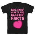 Breakin' Hearts And Blastin' Farts T-Shirt Style001 Hoodie, Sweatshirt | CoreVibeTees.com (Image 1)