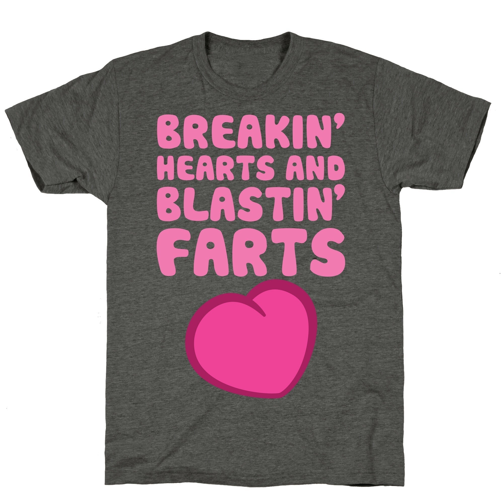 Breakin' Hearts And Blastin' Farts Unisex Triblend Tee Hoodie, Sweatshirt | CoreVibeTees.com (Image 3)