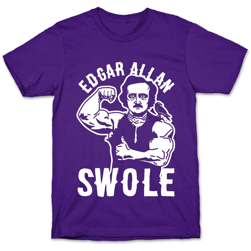 Edgar Allan Swole T-Shirt Hoodie, Sweatshirt | CoreVibeTees.com (Image 5)