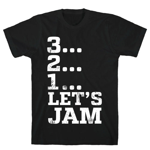 3 2 1 Let's Jam! T-Shirt Hoodie, Sweatshirt | CoreVibeTees.com (Image 1)