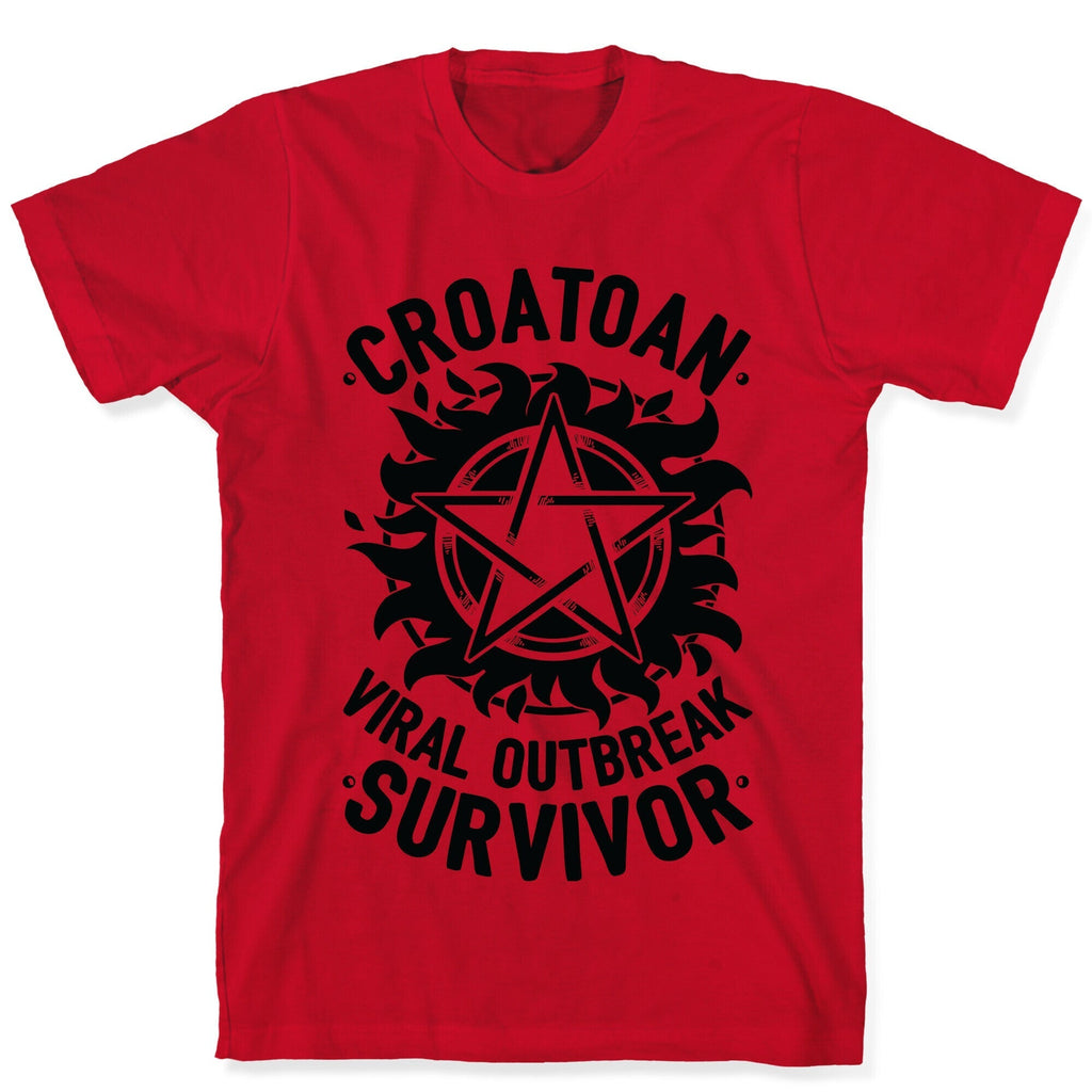 Croatoan Virus Outbreak Survivor T-Shirt Hoodie, Sweatshirt | CoreVibeTees.com (Image 5)