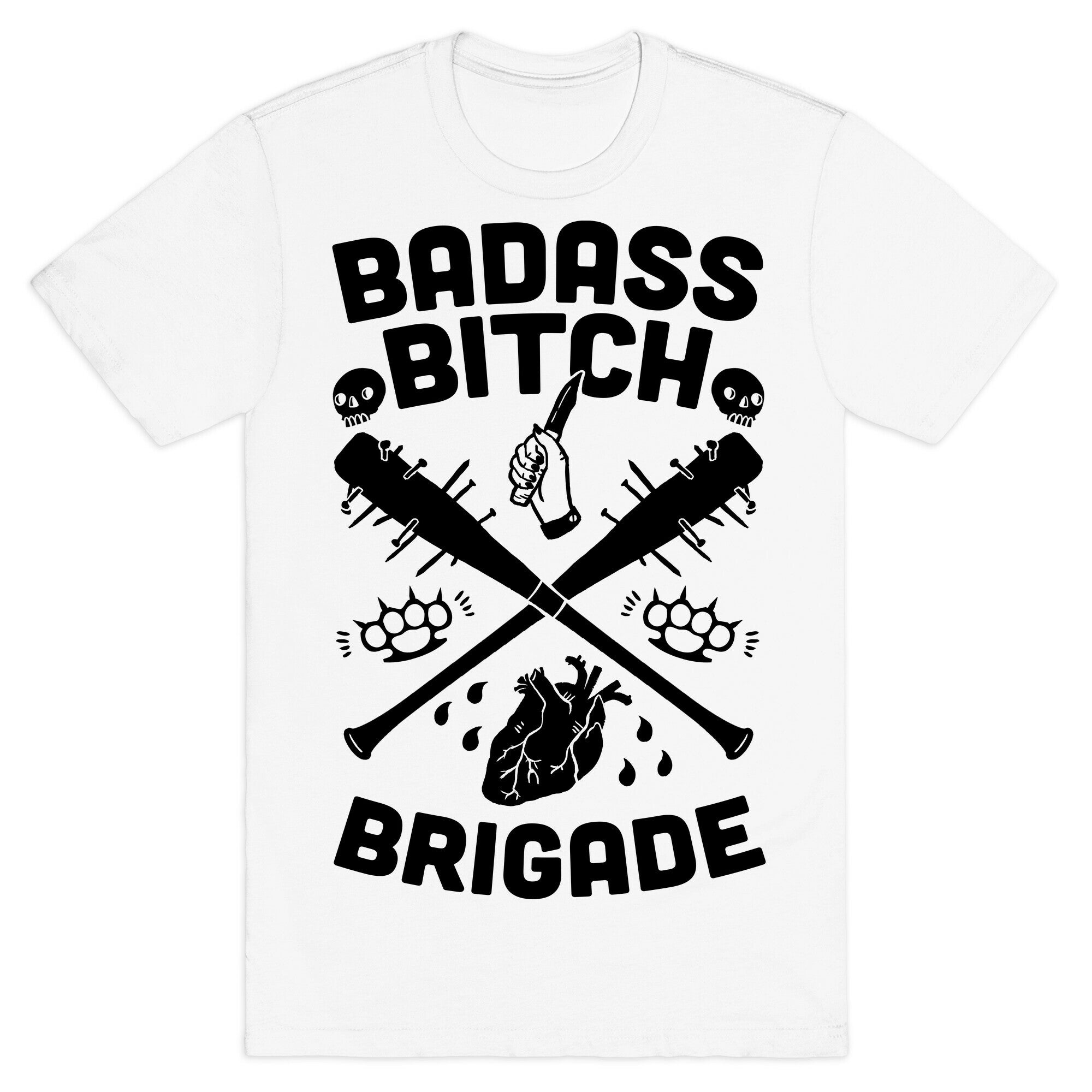 Badass Bitch Brigade T-Shirt Hoodie, Sweatshirt | CoreVibeTees.com (Image 2)