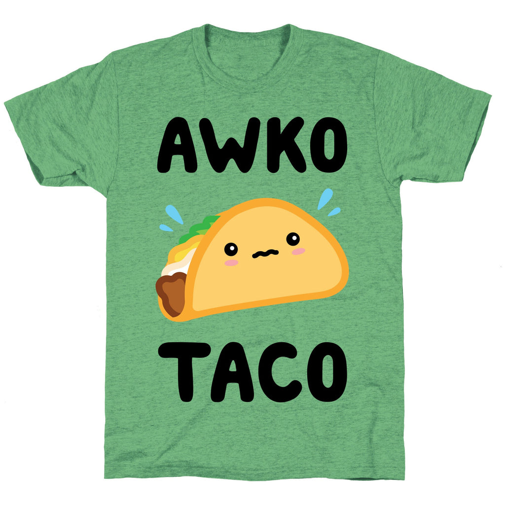 Awko Taco Unisex Triblend Tee Hoodie, Sweatshirt | CoreVibeTees.com (Image 1)